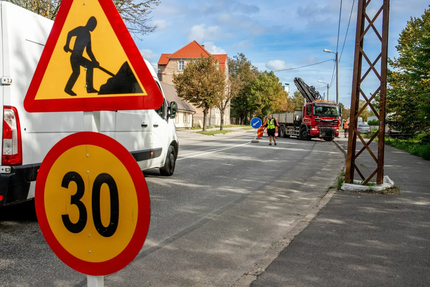 Rääma ja Raba tänava ristmiku remont kestab plaanide kohaselt kolm kuud.