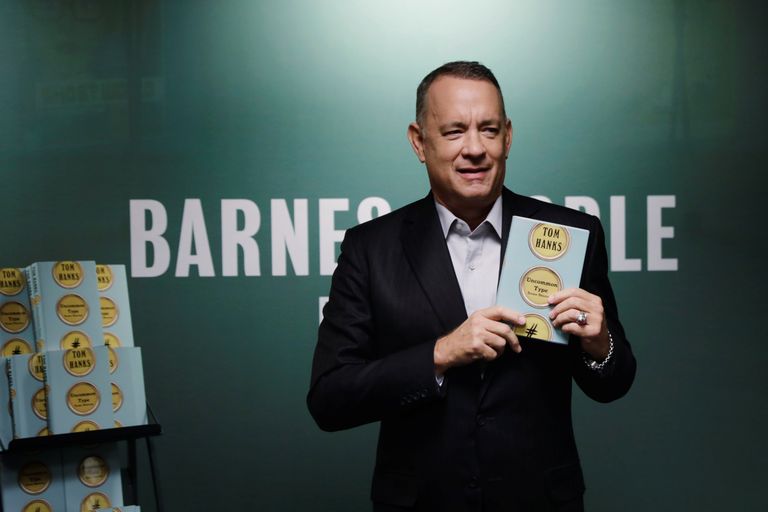 Tom Hanks oma raamatuga "Uncommon Type: Some Stories".