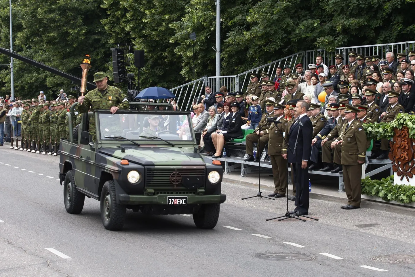 Vabariiklik võidupüha paraad ja maakaitsepäev oli Tartus viimati kaheksa aastat tagasi, mil paraadi võttis vastu president Toomas Hendrik Ilves.