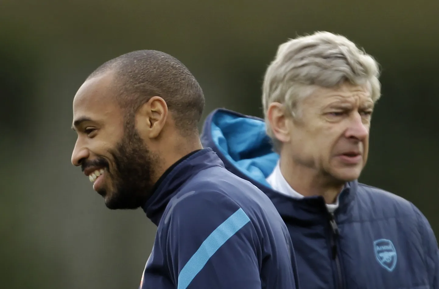 Thierry Henry ja Arsene Wenger