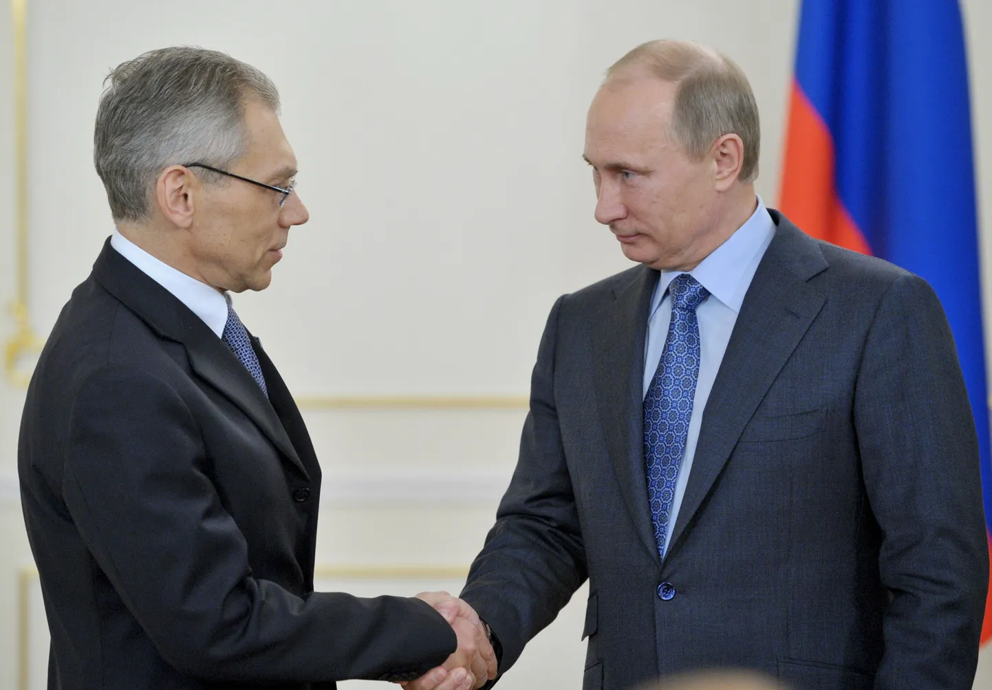 Aleksander Botsan-Kartšenko ja Vladimir Putin.