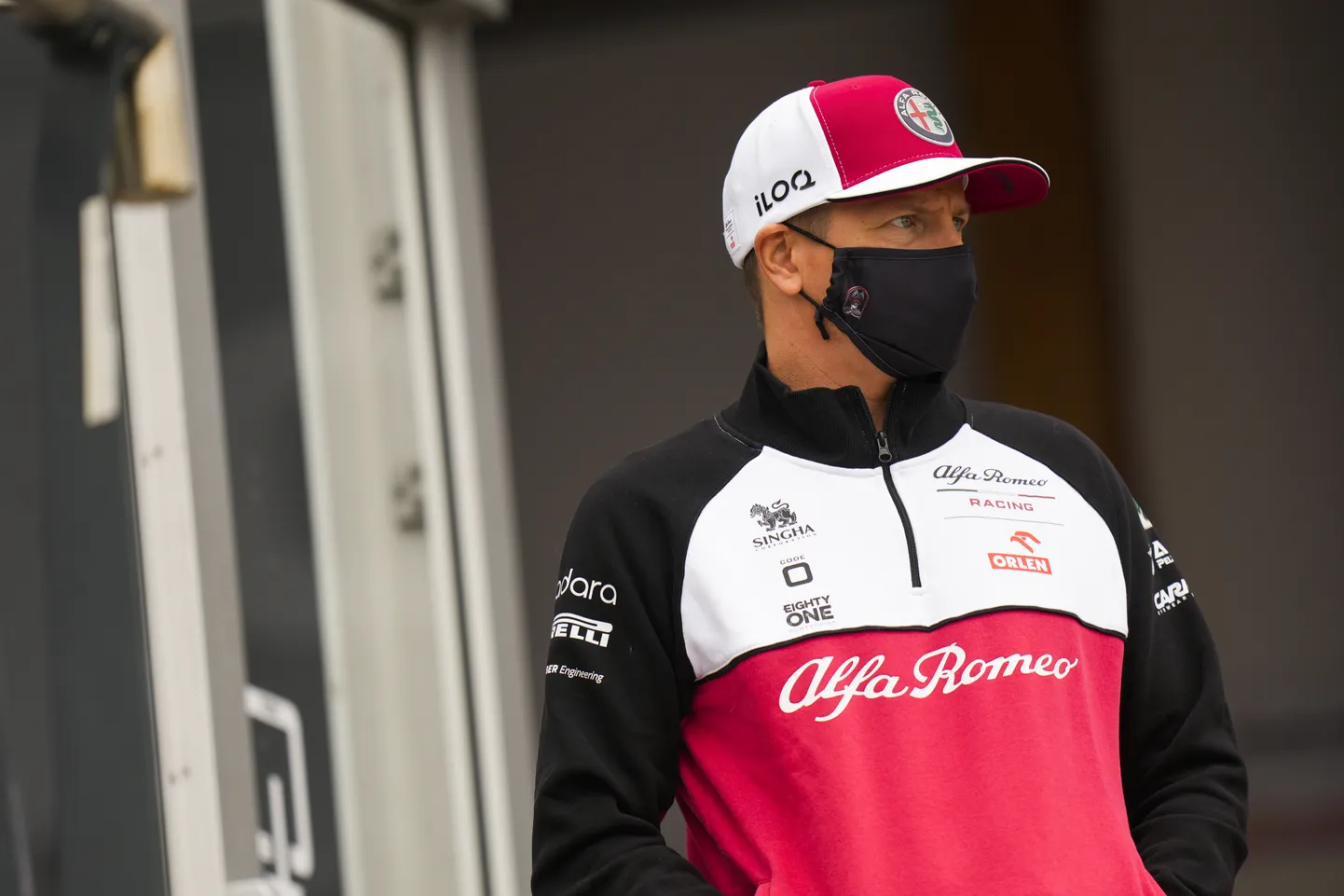 Alfa Romeo sõitja Kimi Räikkönen.