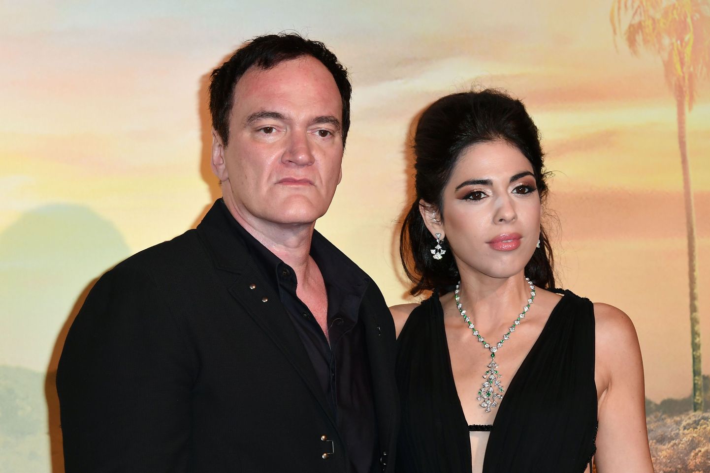 Režissöör Quentin Tarantino koos abikaasa Daniella Pickiga 2019. aasta augustis.