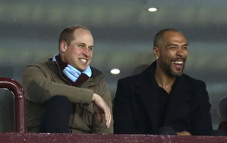 Prints William ja endine jalgpallur John Carew