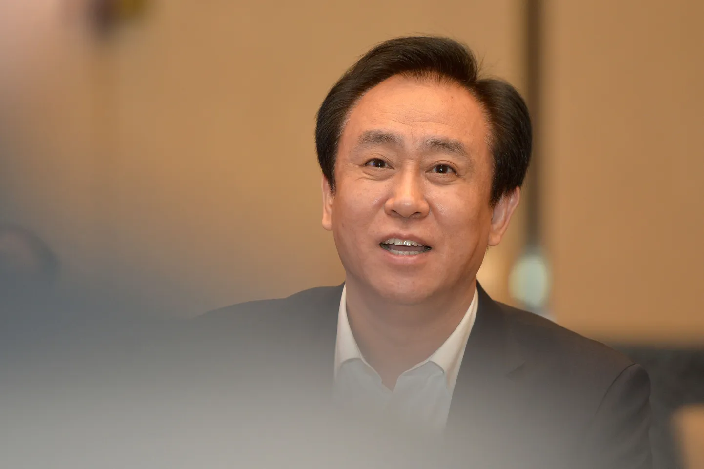 Evergrande'i asutaja Xu Jiayin, kes on tuntud ka oma kantonikeelse nime Hui Ka Yan all, kohtumisel Wuhani provintsis 2017. aastal.