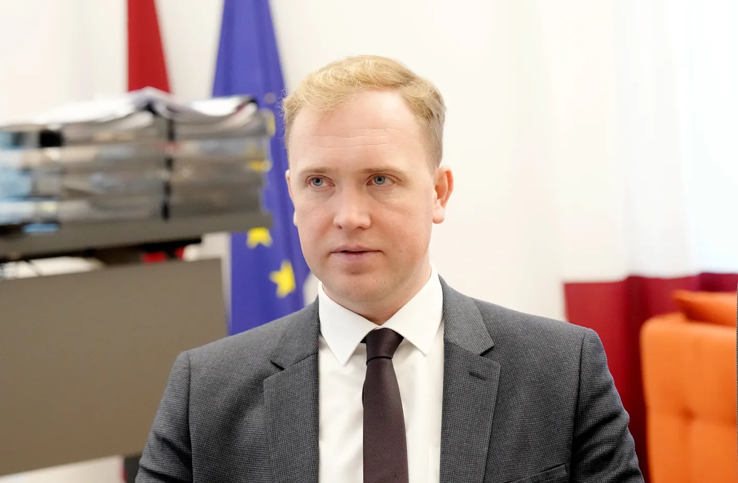 Министр экономики Виктор Валайнис