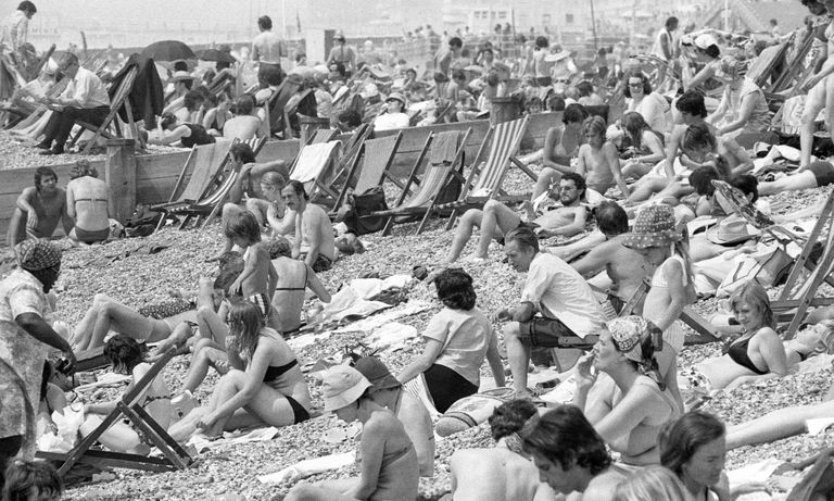 Brightoni ranna suvitajad 1976. aastal.