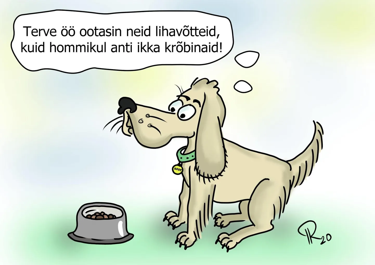 Terve öö ootasin neid lihavõtteid, kuid hommikul anti ikka krõbinaid.