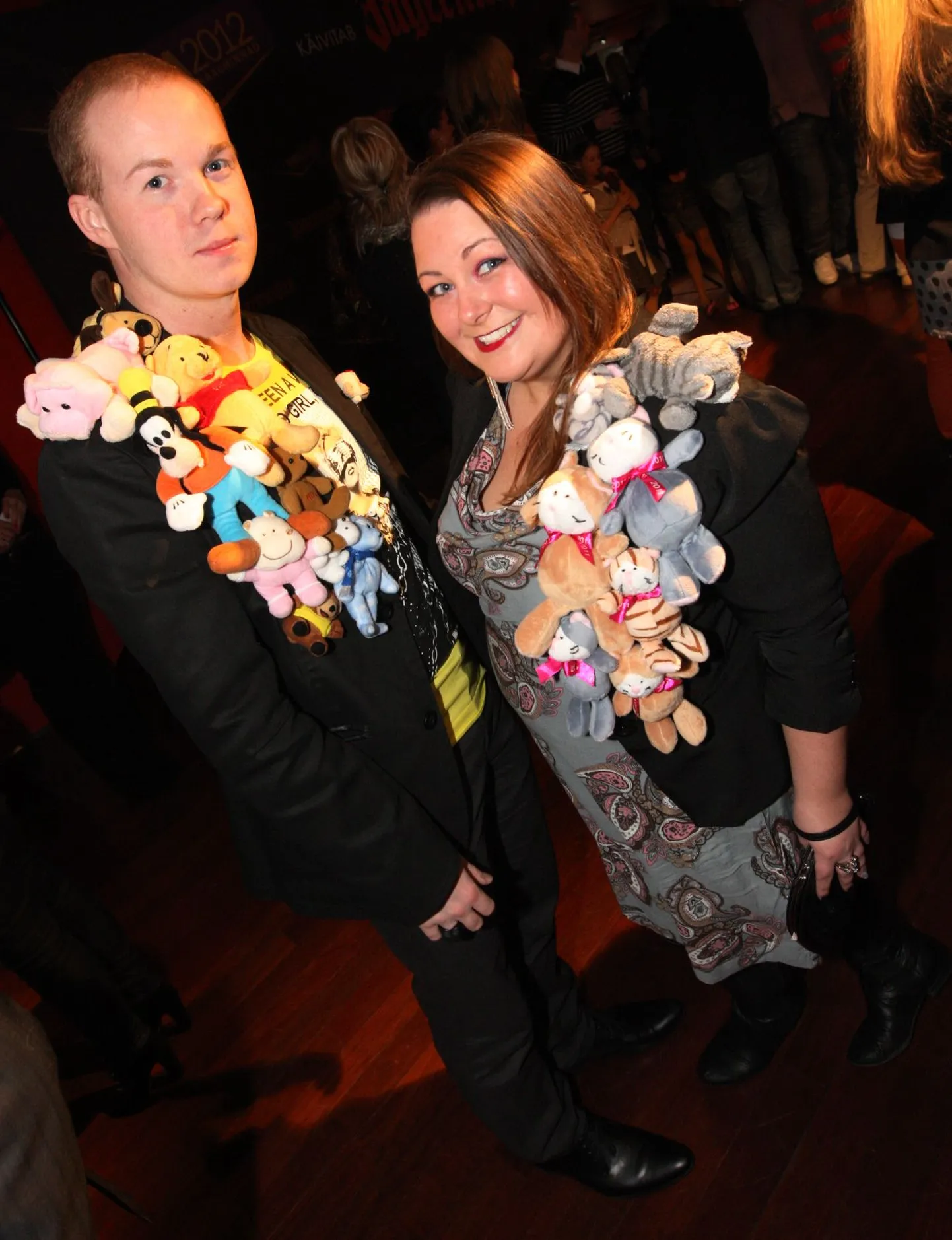EMA gaala 2012 glamuurne VIP publik 
Tipp ja Täpp olid glamuurituulel