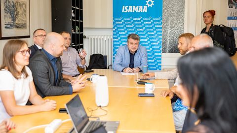 FOTOD JA VIDEO ⟩ Urmas Reinsalu presidendivalimistest: Isamaa ei otsi vaid ametlikku esindusisikut