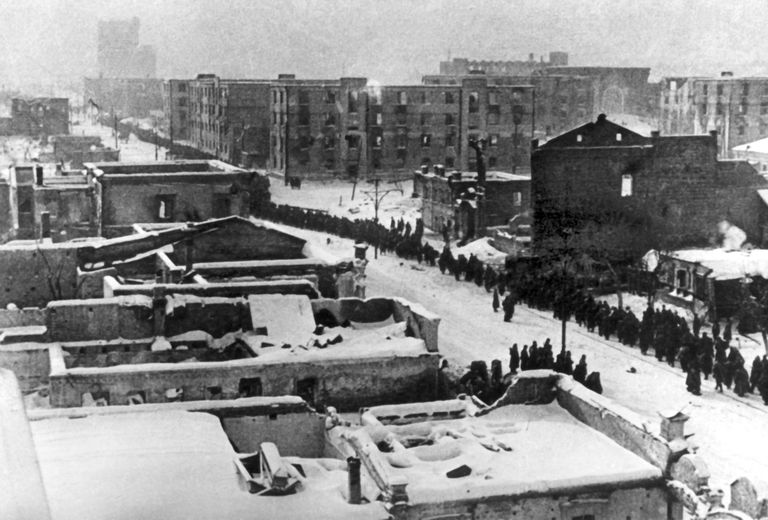 Alla andnud saksa sõdurid Stalingradis