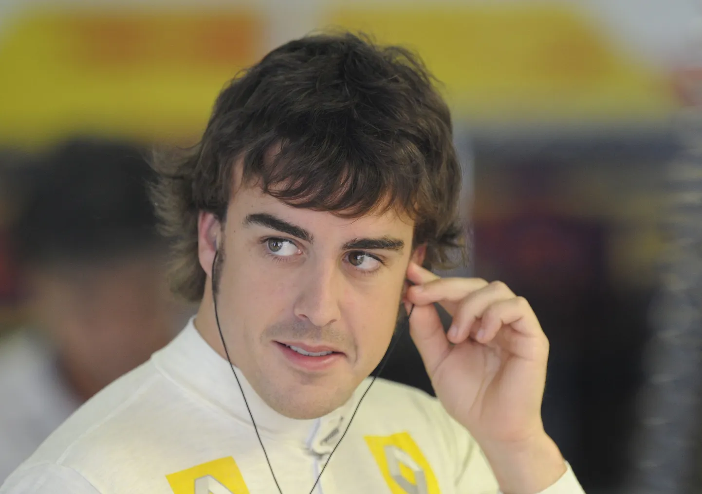 Renault piloot Fernando Alonso.