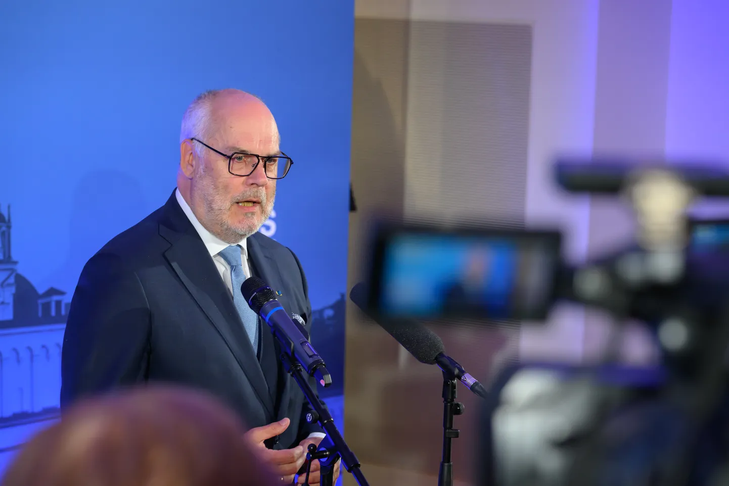 President Alar Karis Vilniuses toimunud NATO kohtumisel.
