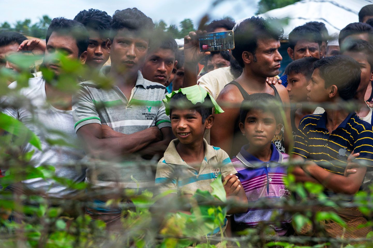 Rohingjad Bangladeshi ja Birma piiril.
