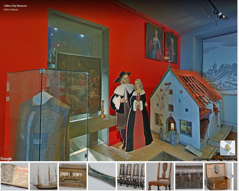 «Tallinna Linnamuuseumi virtuaalekspositsioon Google Arts & Culture platvormil».