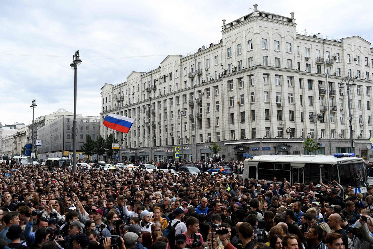 Protests Maskavā 2019. gada 14. jūlijā