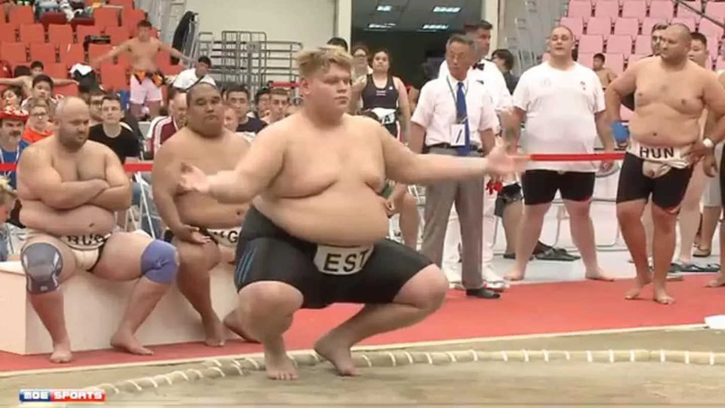 Xsander Solbaja. Foto on tehtud mullu sumo MMil.