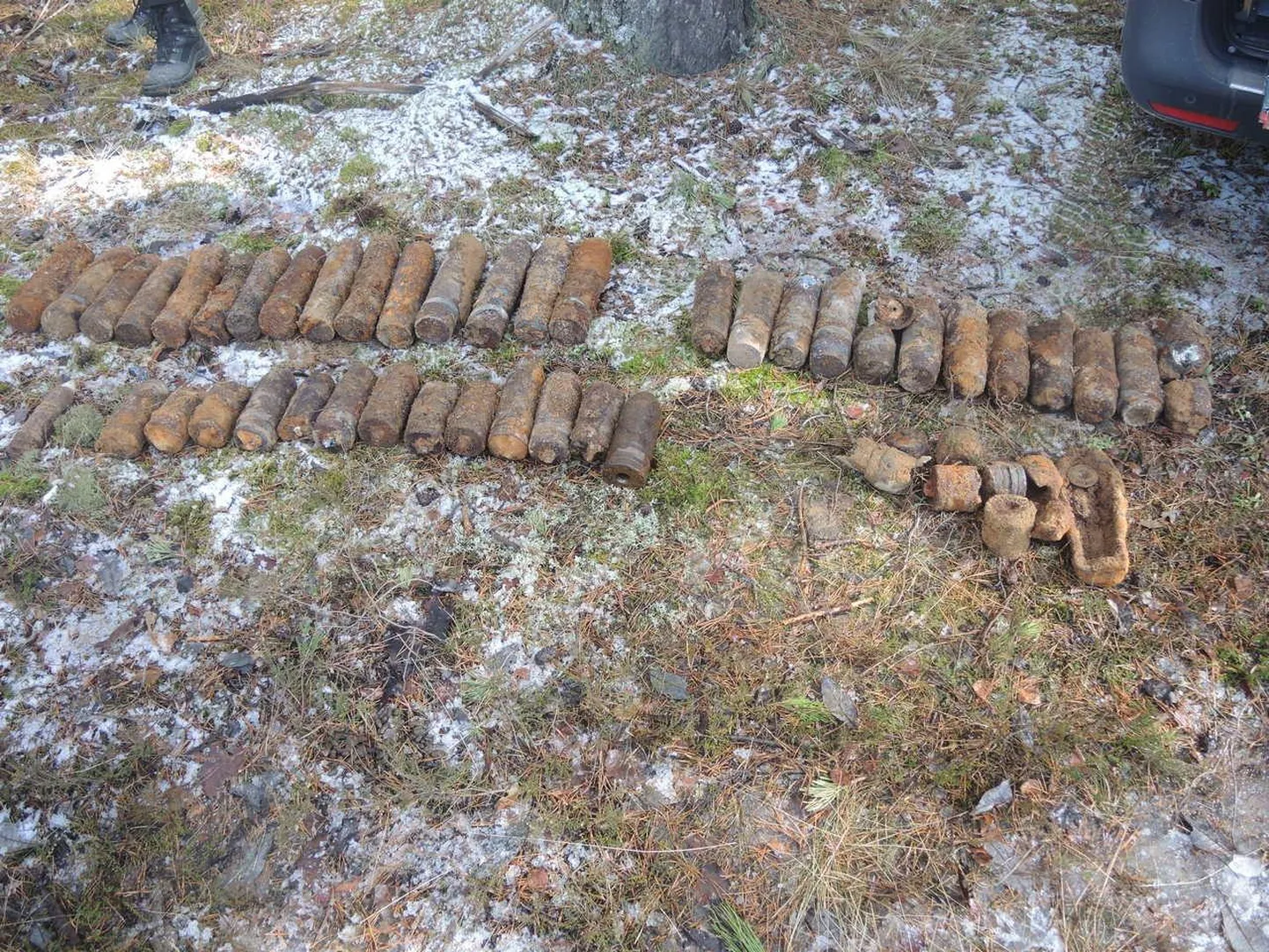 Maapõu annab ikka veel sõjamoona välja.