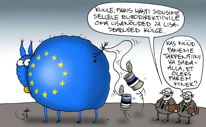 JUHTKIRI Brüsseli diktaat osutus ametnike diktaadiks