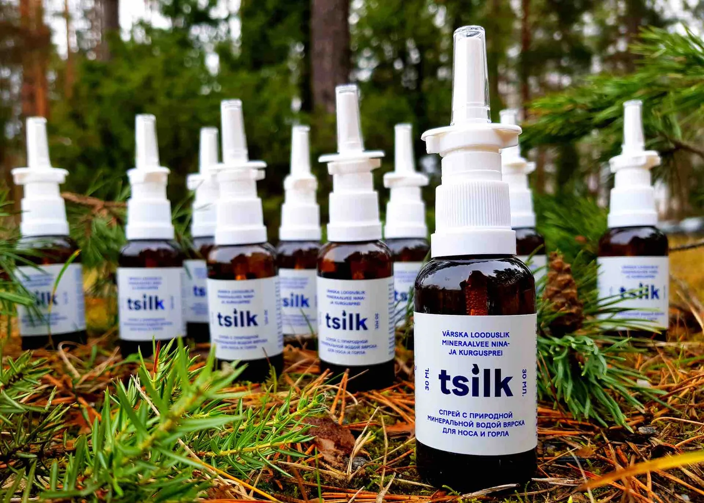 Tsilk ninasprei.