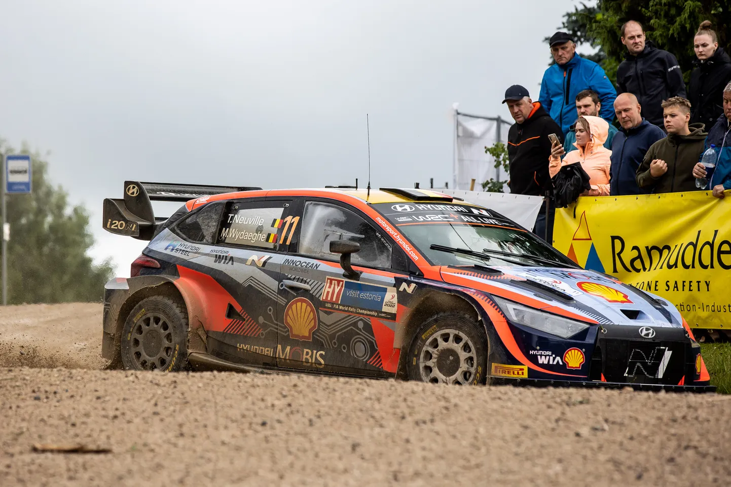 Thierry Neuville Rally Estonial.