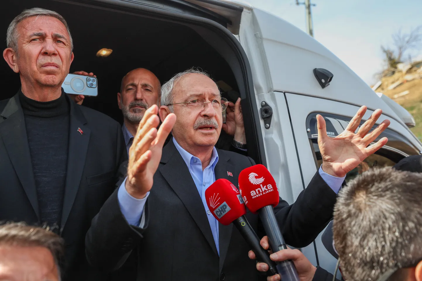 Türgi Vanariikliku Rahvapartei (CHP) esimees ja opositsiooni presidendikandidaat Kemal Kılıçdaroğlu.