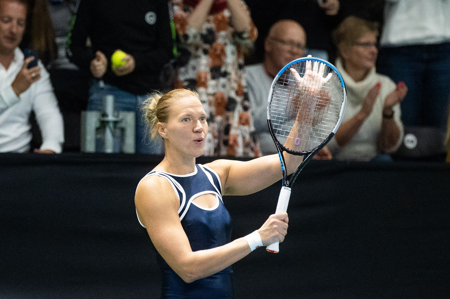 Kaia Kanepi kodusel Tallinna WTA-turniiril.