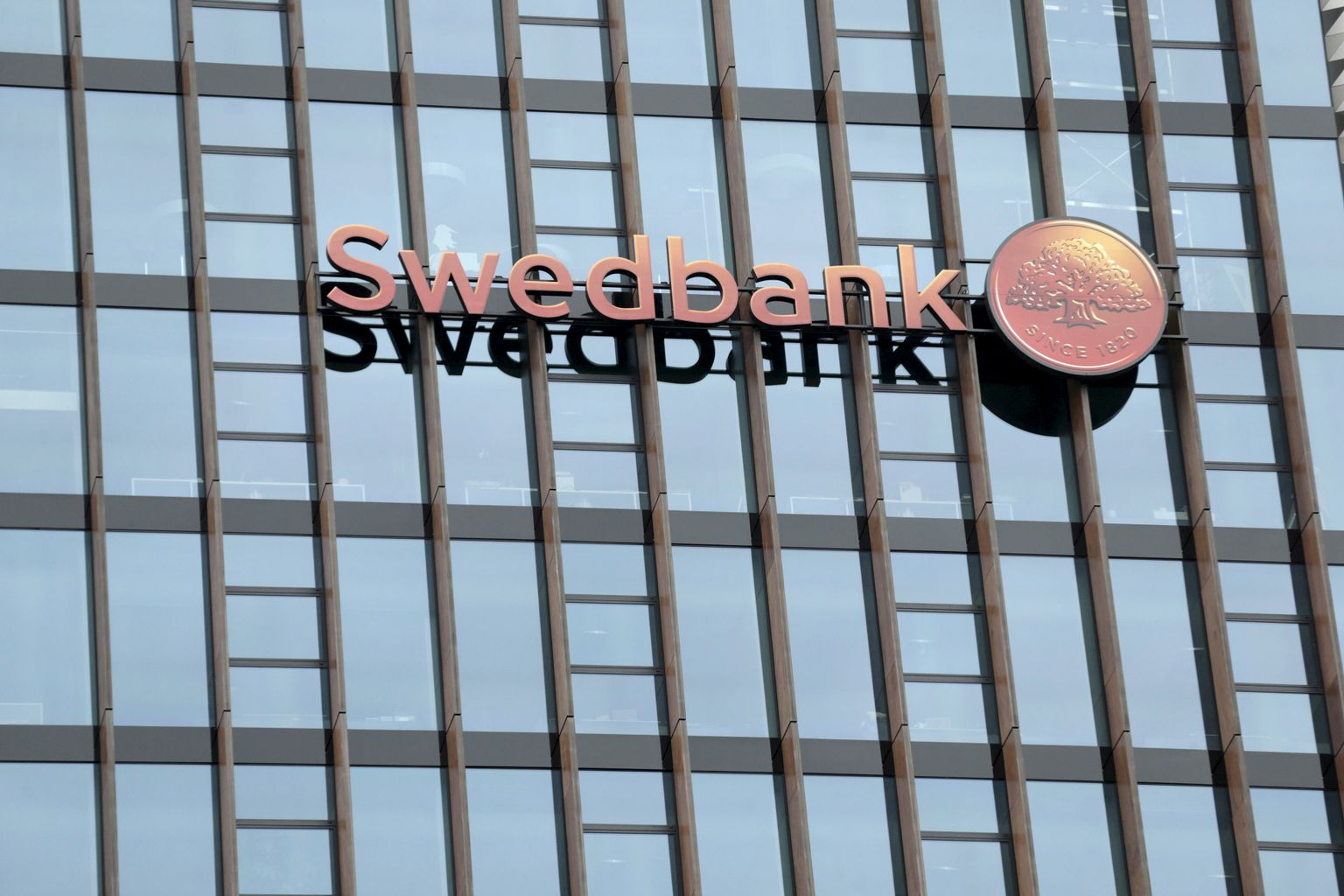Swedbanki kontor Vilniuses.