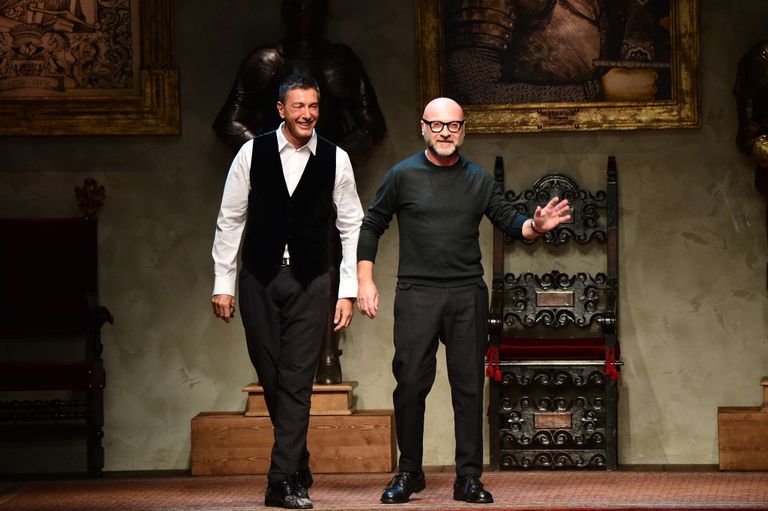 Stefano Gabbana (vasakul) ja Domenico Dolce