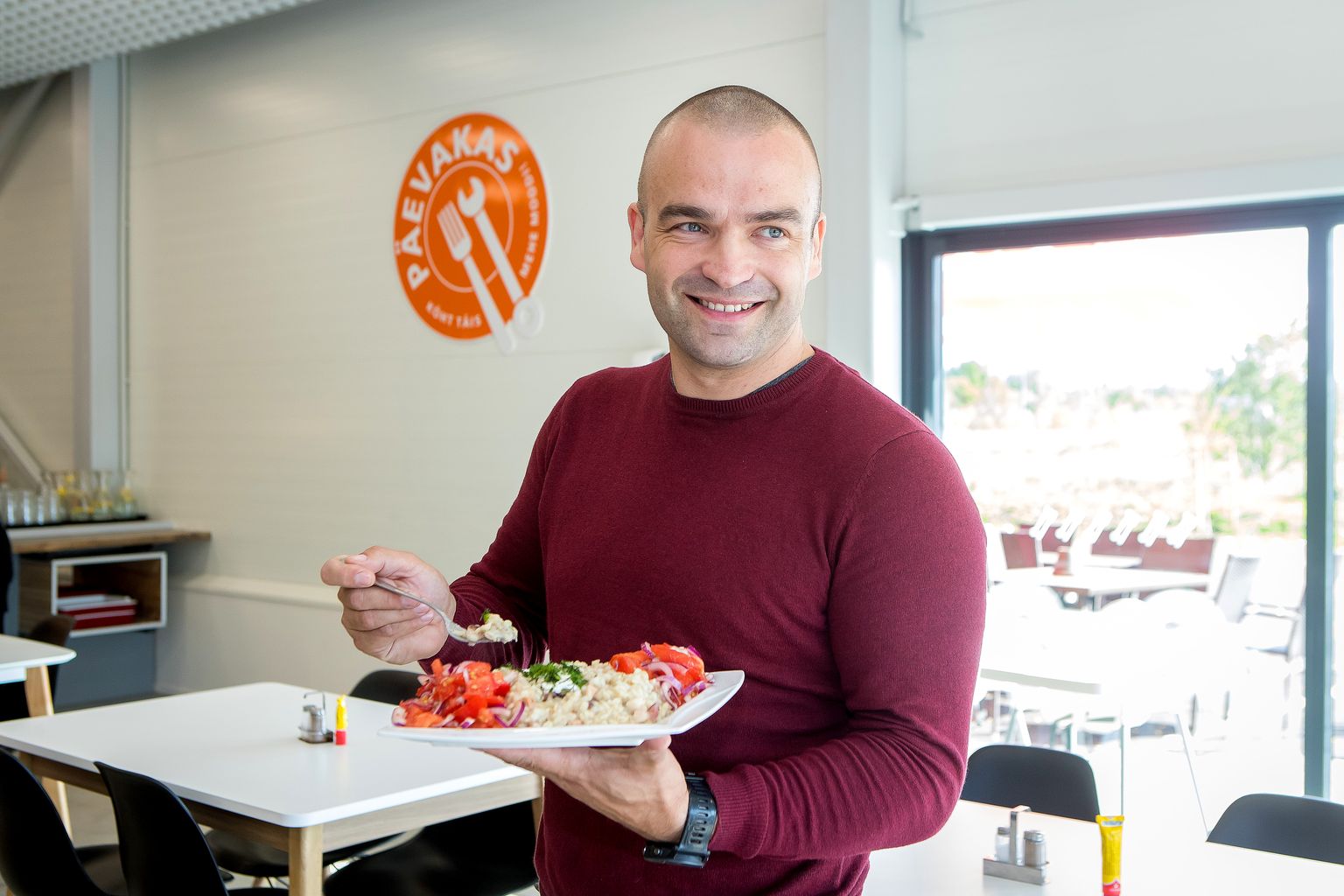 AASTA ON LÄINUD EDUKALT: Päevaka eestvedaja Tarmo Vipre saab aasta pärast avamist mõelda söögikoha laienemisele.
