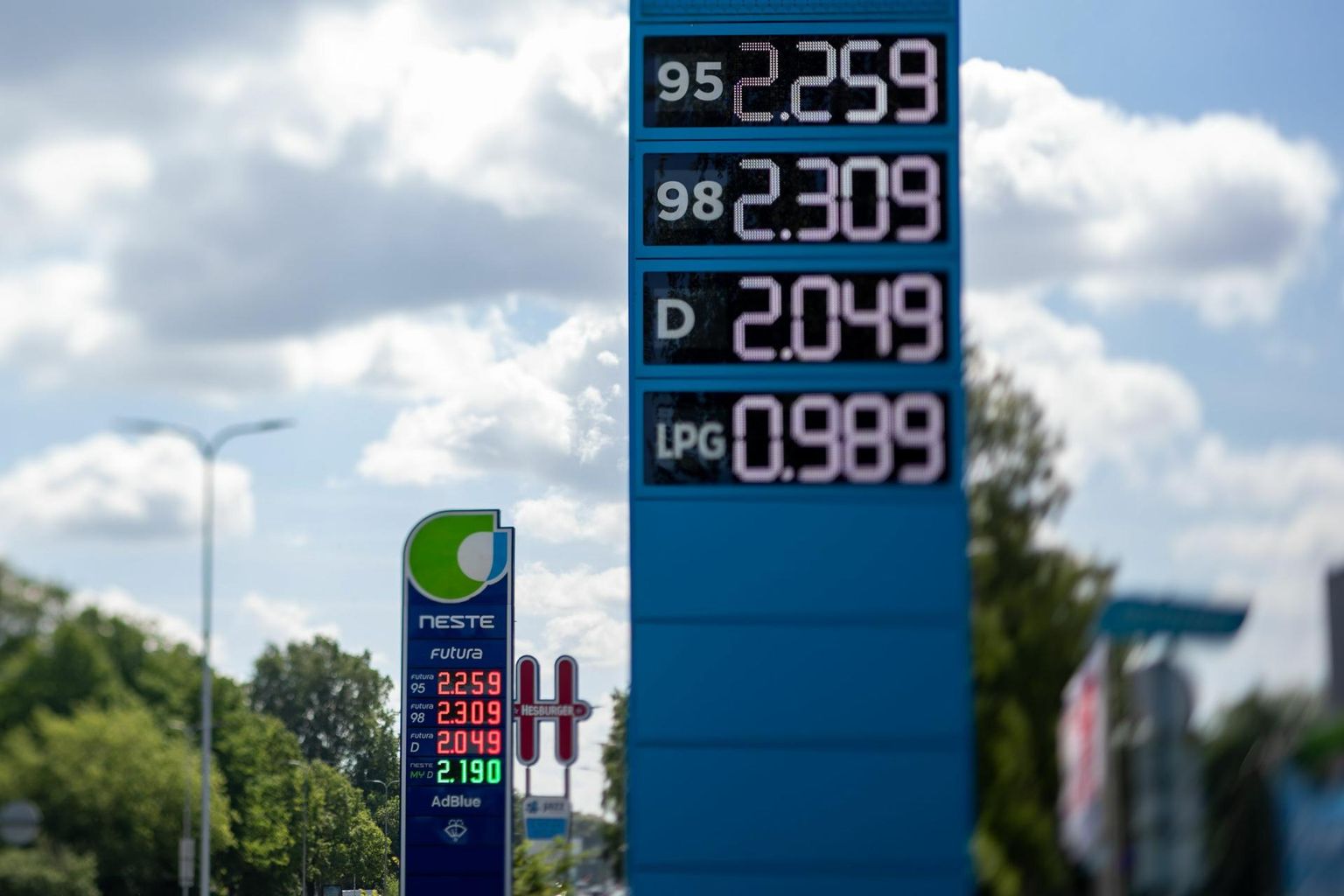 Eesti tarbijad peaks olema valmis selleks, et kütusehinnad jäävad pikaks ajaks kõrgeks.  foto: Eero Vabamägi