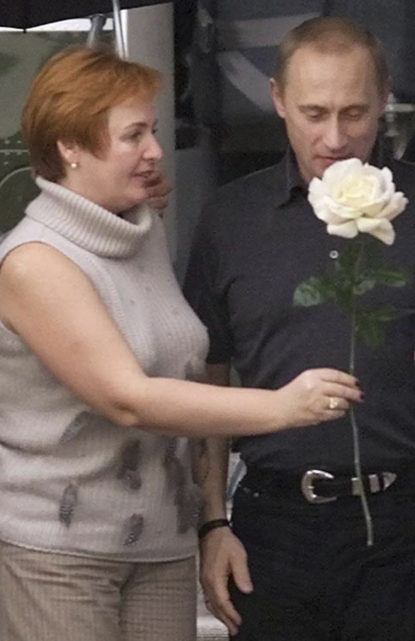 Владимир Путин с женой Людмилой