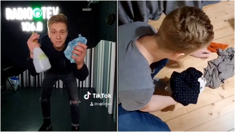"Kačā karmu ir videoformāta projekts, kuru tu vari atrast mūsu sociālajos tīklos "TikTok" un "Instagram", abos piedalos es un riktīgi kačāju savu karmu, piemēram, vienā no video var redzēt, ka es esmu tas, kurš mūždien pa telpu savāc izmētātos apavus," raidījumu piesaka tā vadītājs.
