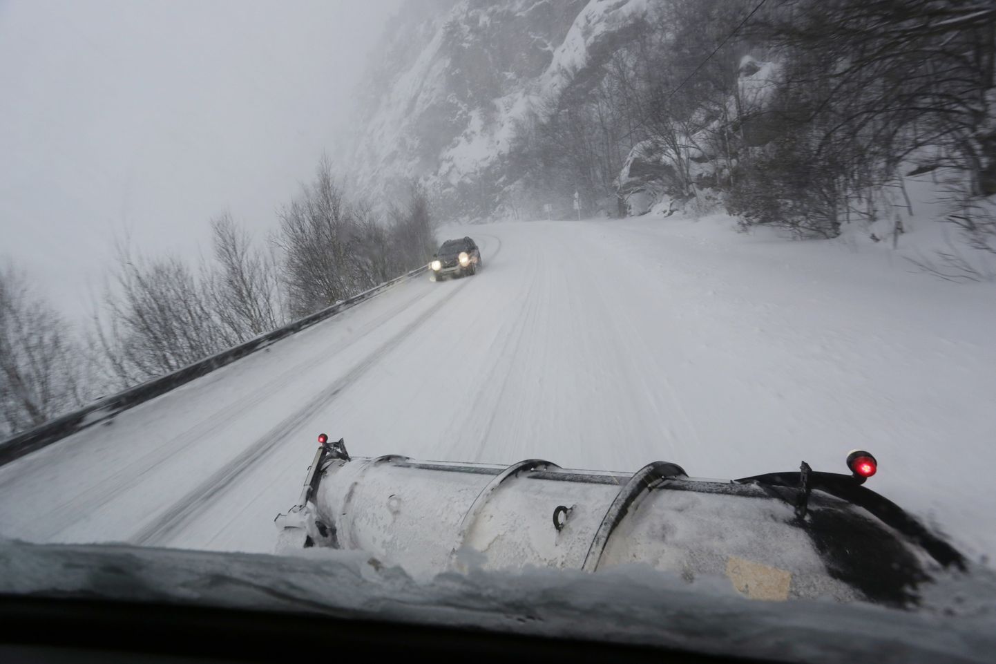 Talvine tee Norras