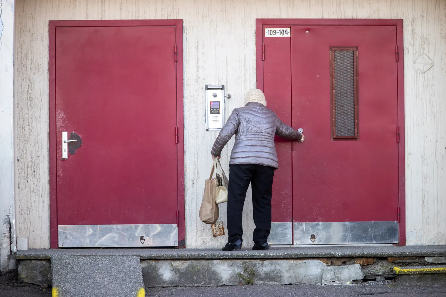 Pensionär. Foto on illustratiivne.