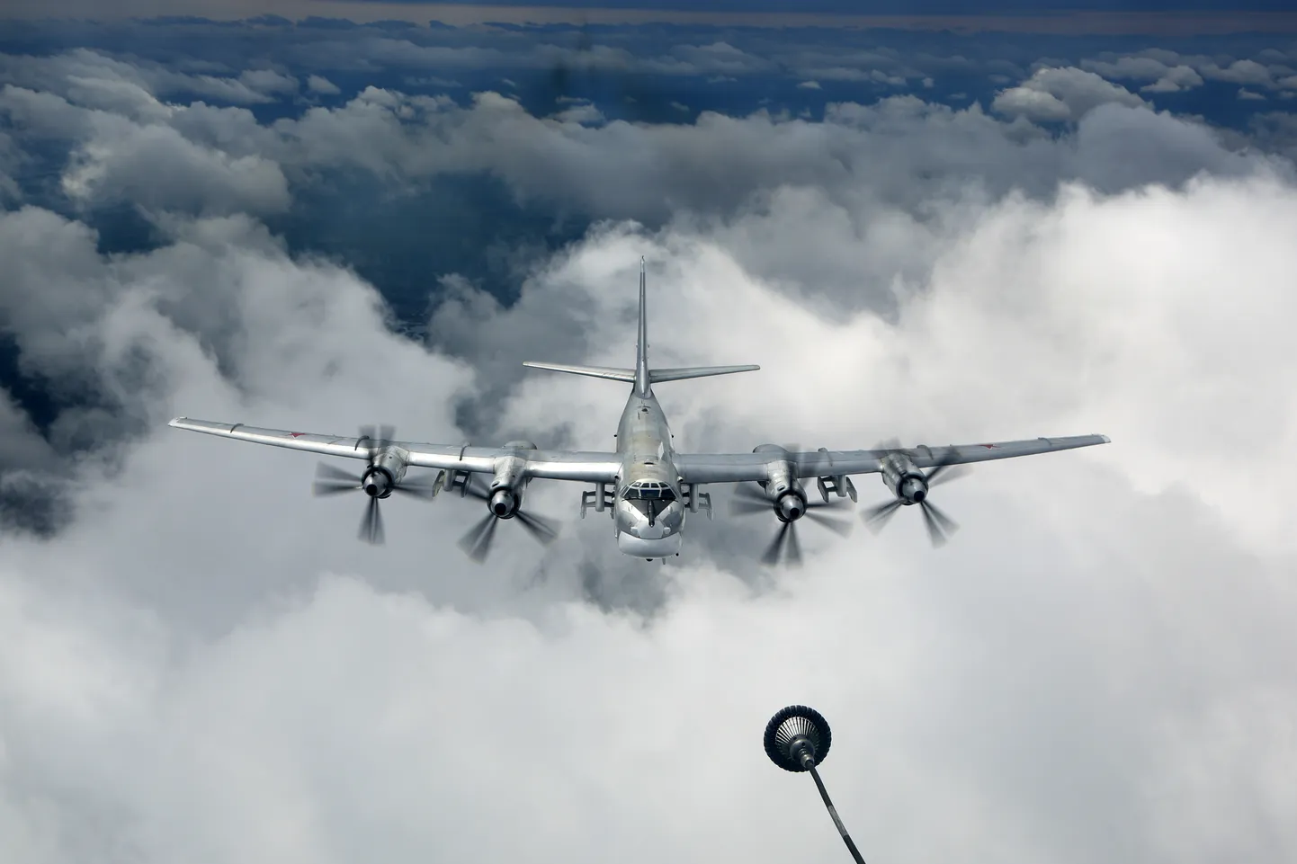Krievijas bumbvedējs Tu-95.