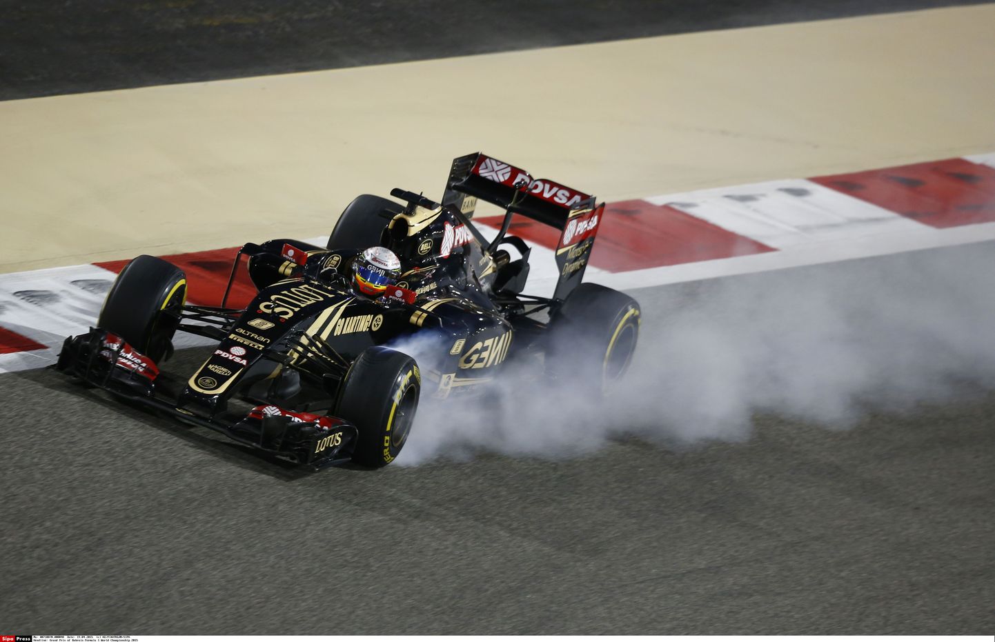 Lotuse esisõitja Romain Grosjean