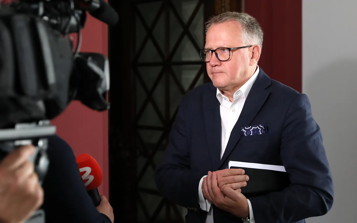Finanšu ministrs un partijas "Vienotība" valdes priekšsēdētājs Arvils Ašeradens