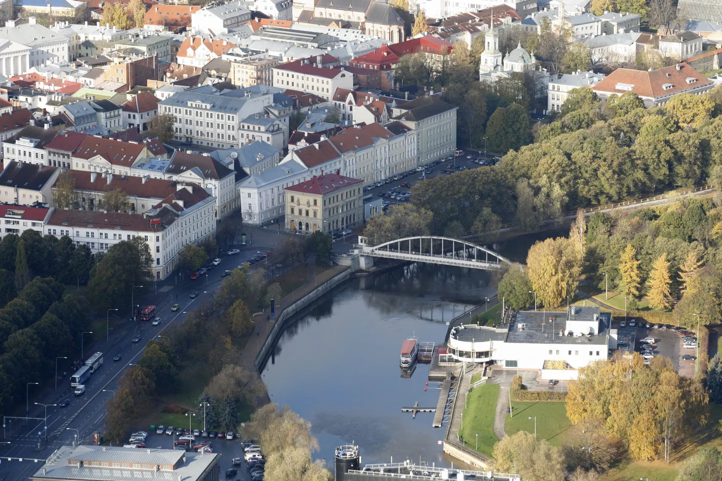 Tartu kesklinn.