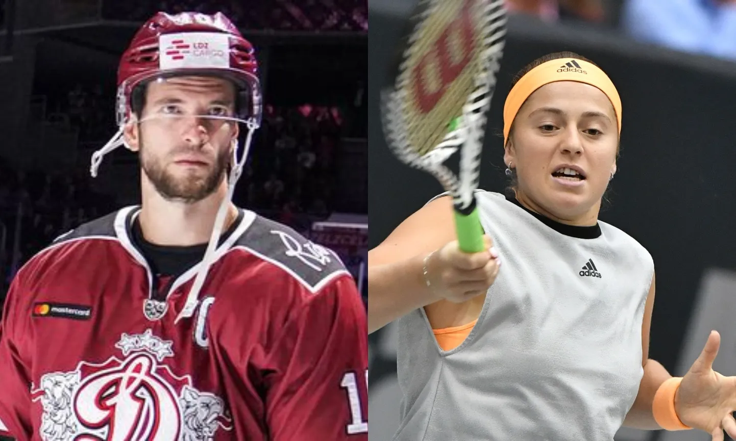 Lauris Dārziņš un Aļona Ostapenko