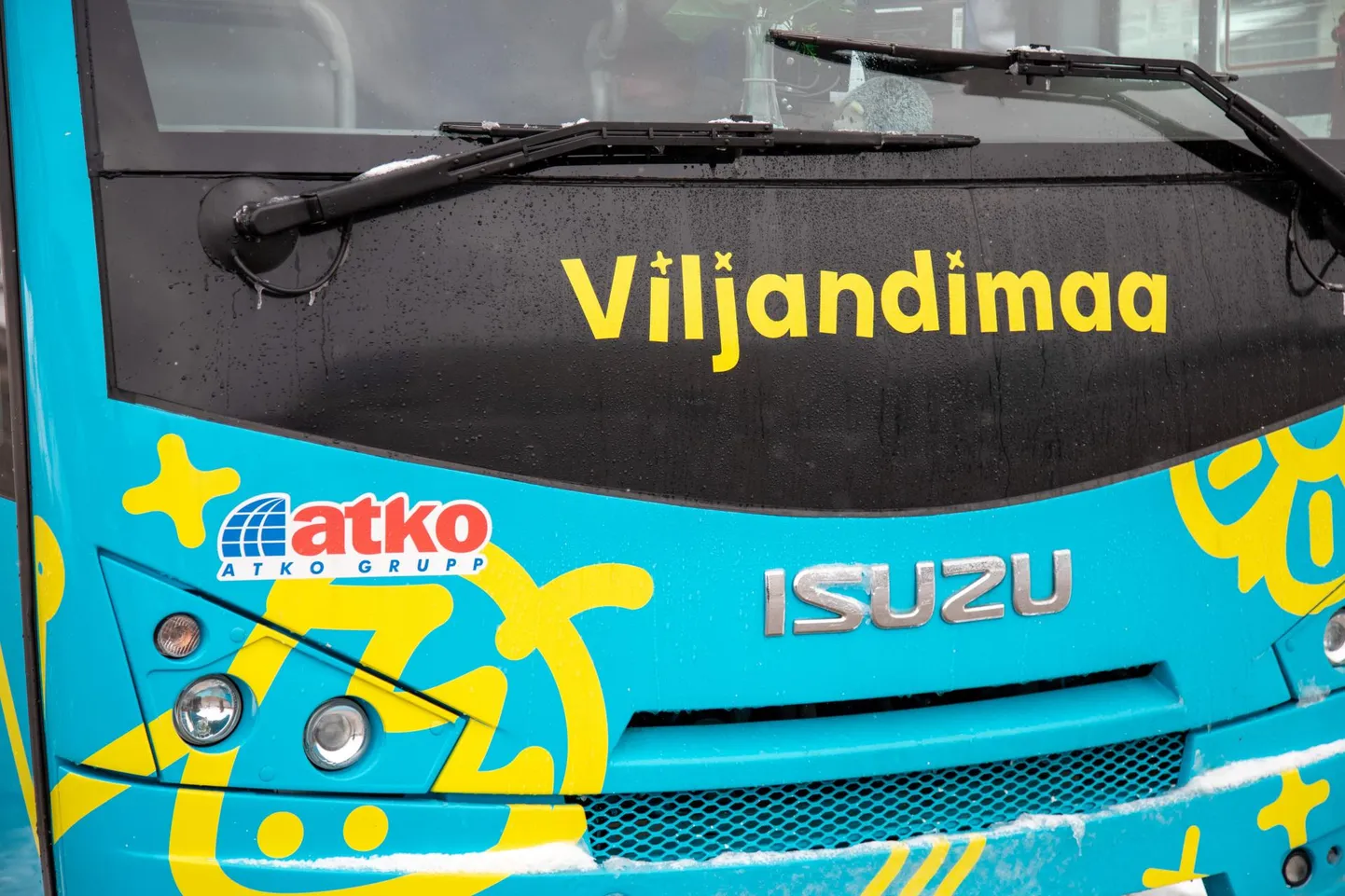 Viljandimaal sõitvad Atko bussid on värvitud eriilmeliselt ning teist värvi busse ettevõte maakonnas kasutada ei tohi.