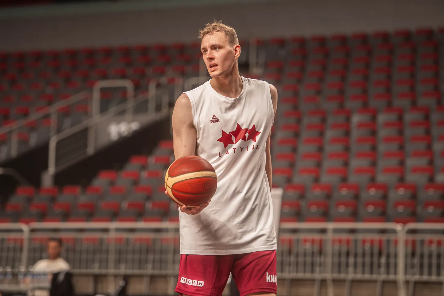 Latvijas basketbolists Anžejs Pasečņiks