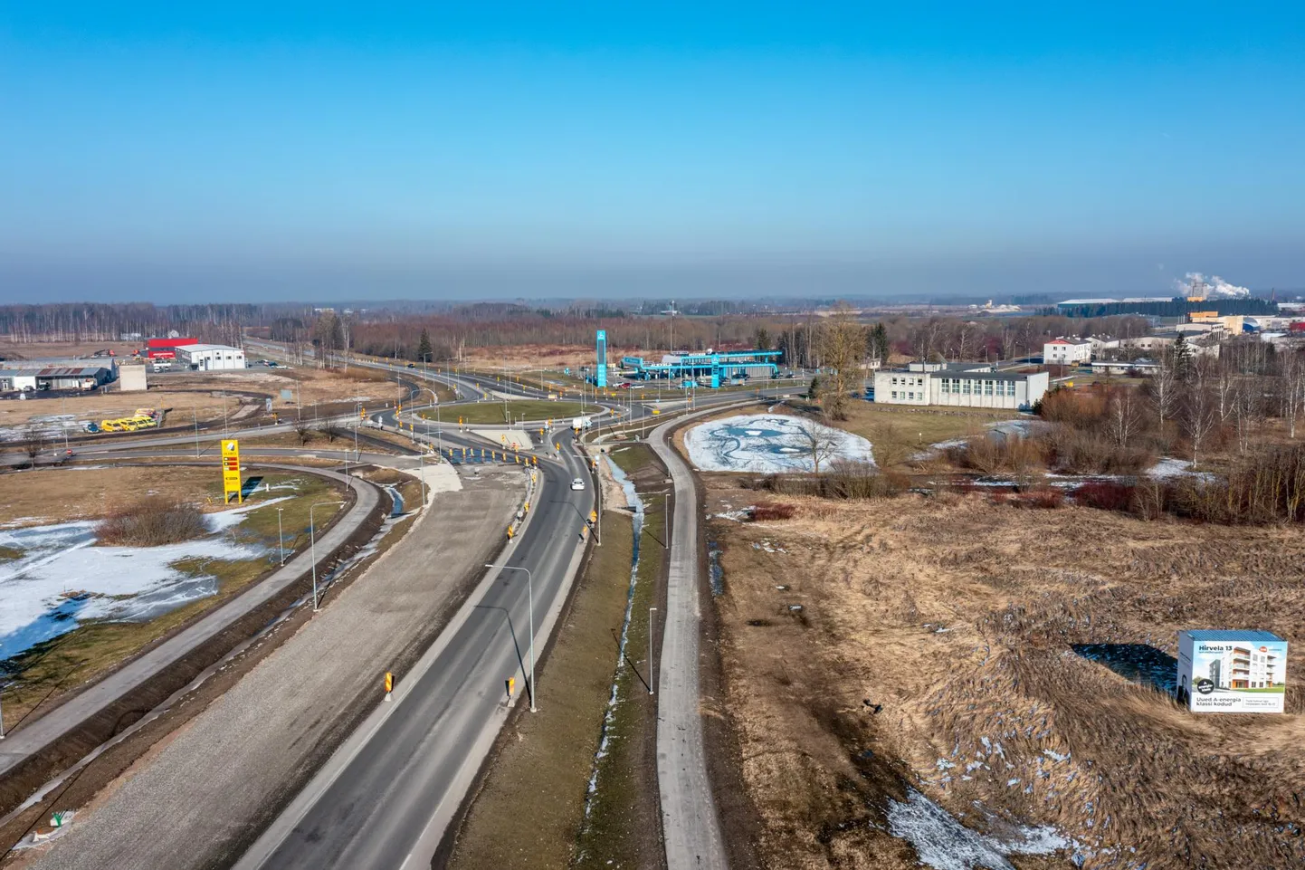 Via Baltica Sauga–Pärnu 2,6 kilomeetri pikkuse teelõigu neljarealiseks ehitamine on finišisirgel.