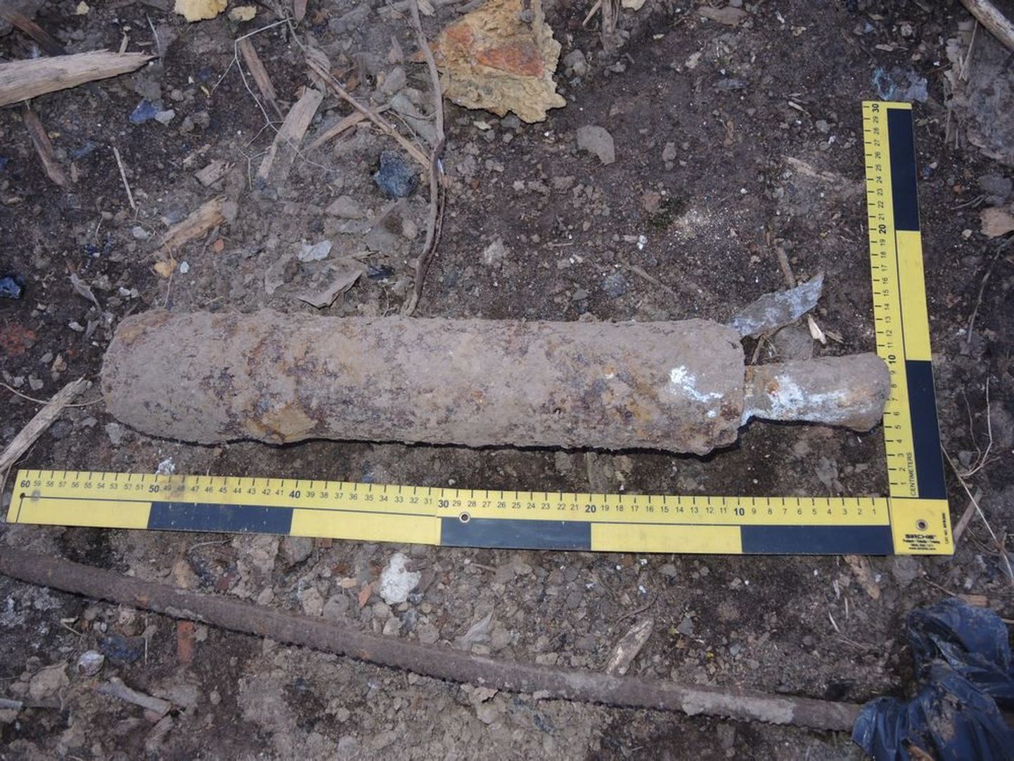 Tartust Lehe tänavalt leiti vana rakett.