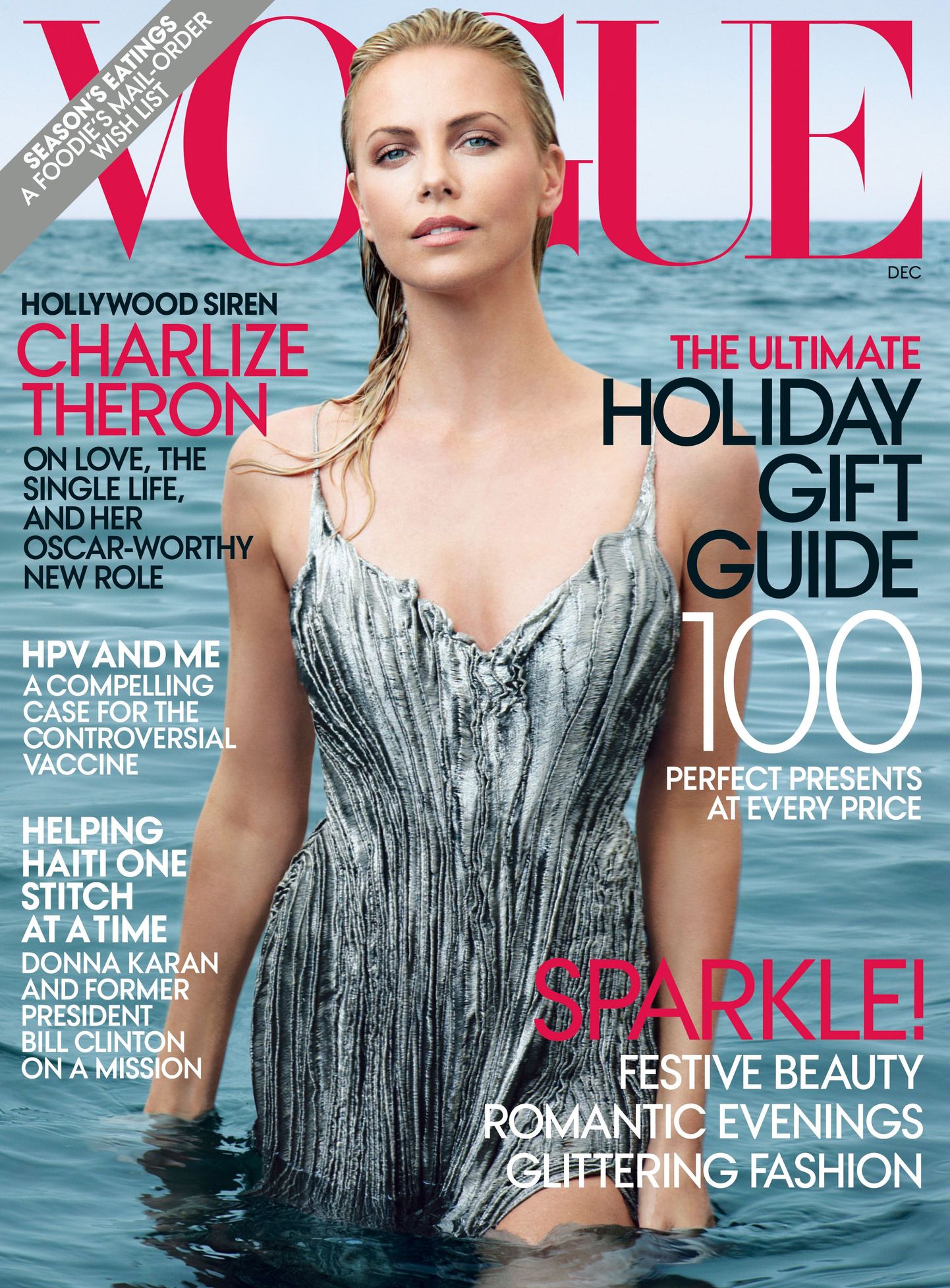 Charlize Theron ajakirja Vogue kaanel