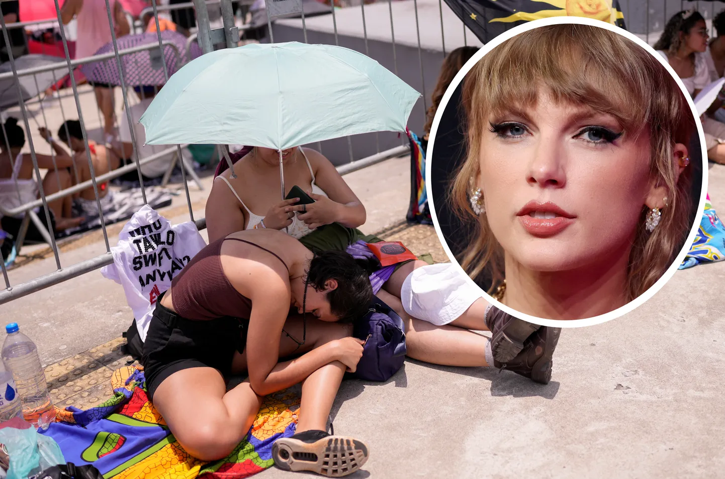 USA laulja Taylor Swifti fänn kaotas Brasiilia kontserdi eel kuumalaine tõttu oma elu.