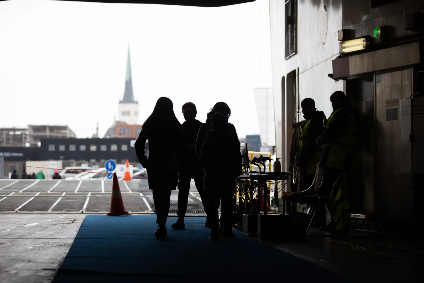 Sõjapõgenikud Tallinki laeval Isabelle.