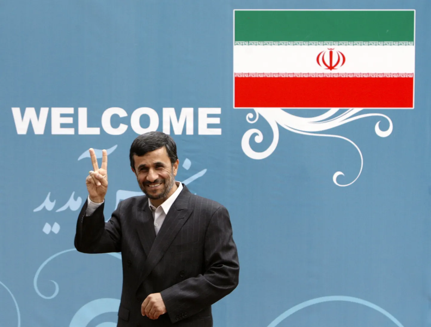 Iraani president Mahmoud Ahmadinejad.