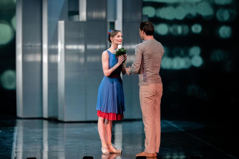 Anna Roberta ja Jevgeni Grib balletis «Kratt».