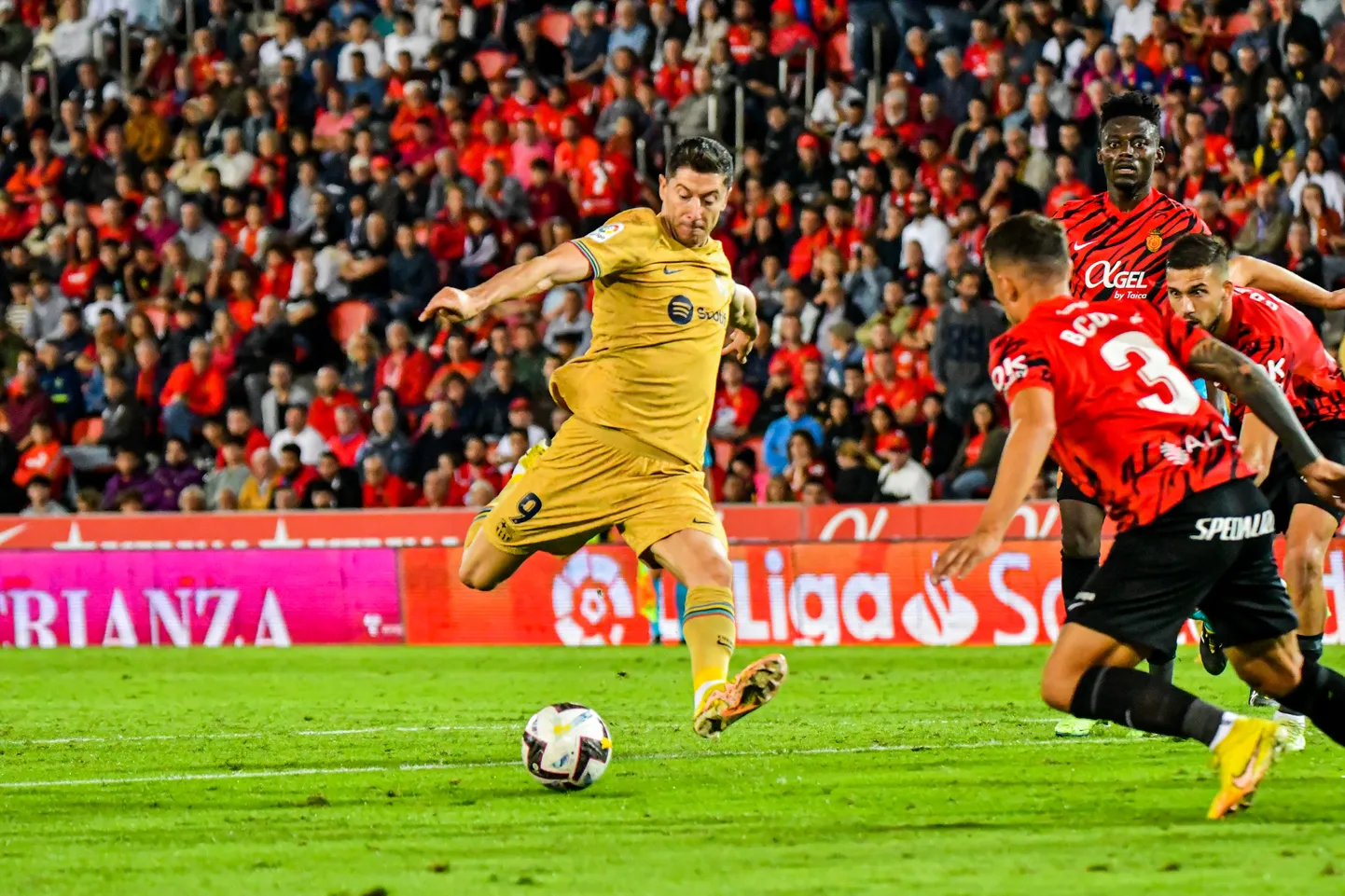 Robert Lewandowski löögil.